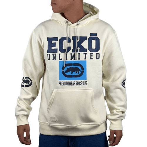 Moletom Masculino Ecko Canguru Wear 72 BEGE-EK985- -1-